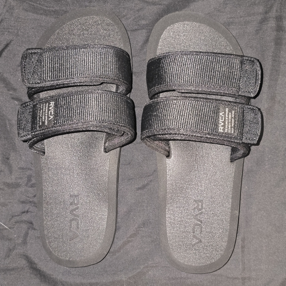 RVCA Black Slide Sandals - Picture 4 of 4